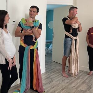 cours-portage-en-écharpe-à-nantes-témoignage-atelier-groupe| le-cul-dans-l-herbe